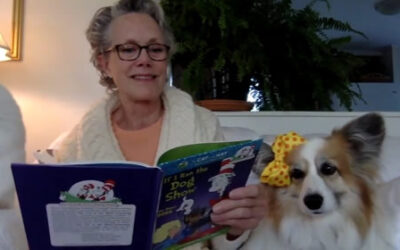 “Tail Waggin’ Tutors” Storybook time with Allison & Phoebe, part 2.