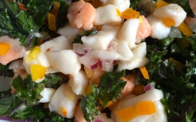 My Favorite Bit of Mouth Watering Nirvana, Ceviche how to in a snap from the shores of Cape Cod!